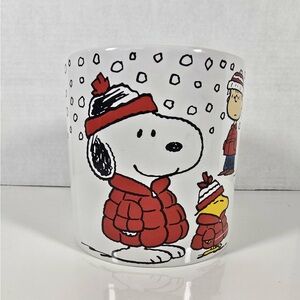 Peanuts Snoopy Puffer Jacket Vase Planter